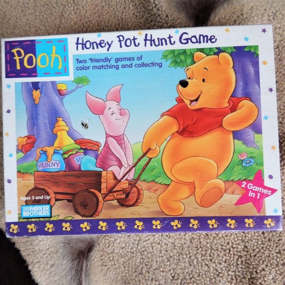 Pooh Honey Pot Hunt Board Game - Picture 1 of 2